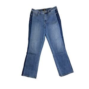 NYDJ Jeans Women's 8 Marilyn Straight	Medium Wash